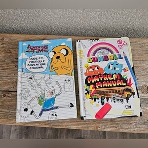 New Adventure Time And Gumball Journals